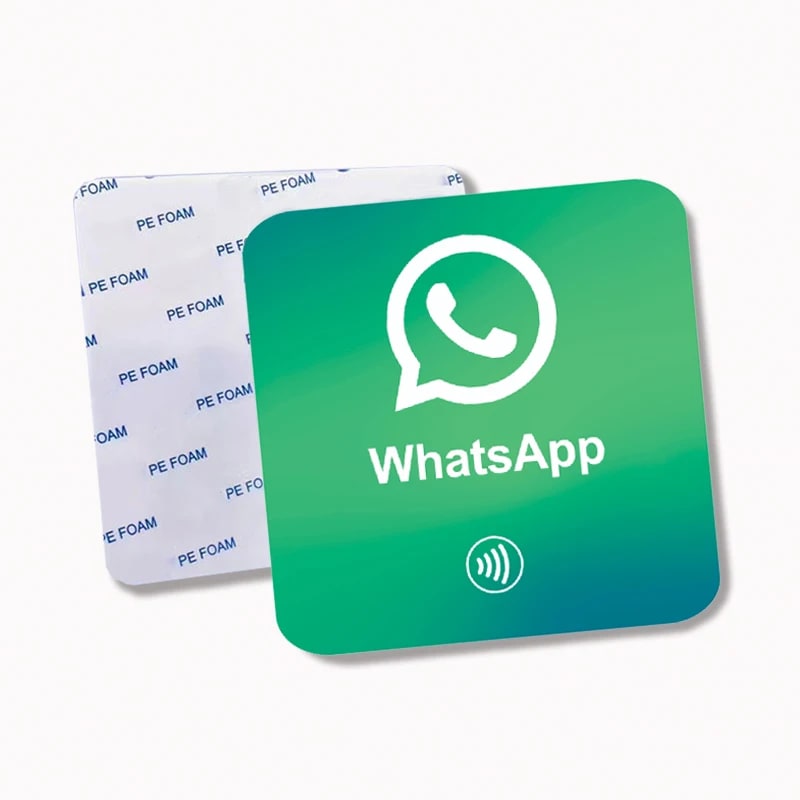 WhatsApp NFC Card